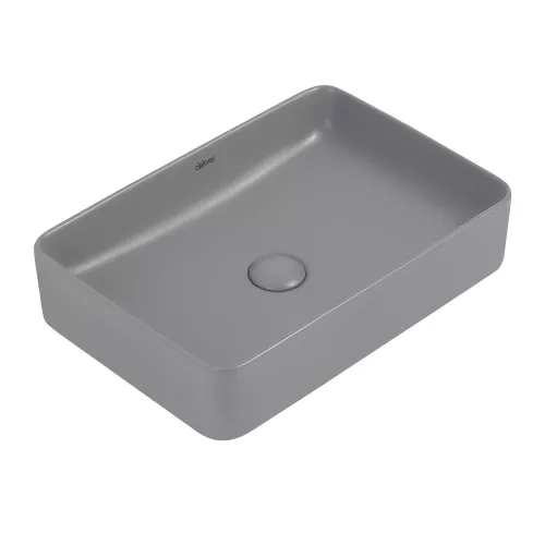 Раковина накладная ABBER Rechteck AC2207MG серая матовая, Выбрать цвет: Серый матовый