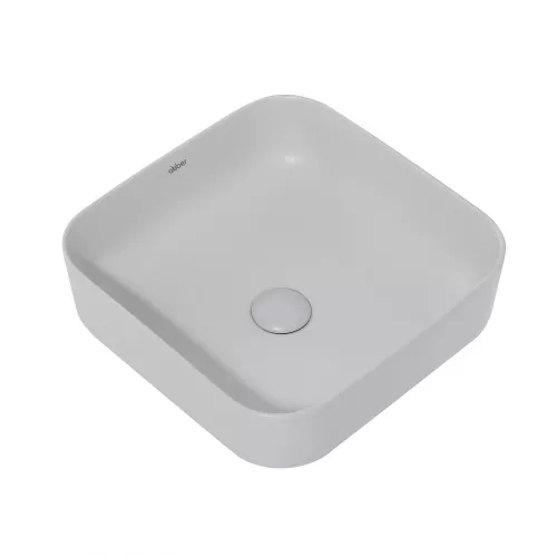 Раковина накладная ABBER Rechteck AC2211MLG светло-серая матовая, Выбрать цвет: Светло-серый матовый, изображение 2