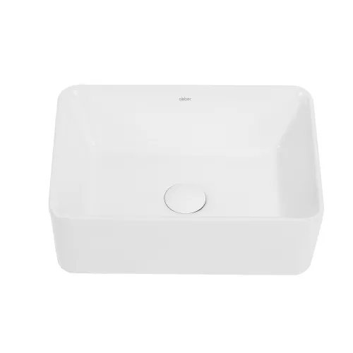 Раковина накладная ABBER Rechteck AC2213 белая, Выбрать цвет: Белый, изображение 2