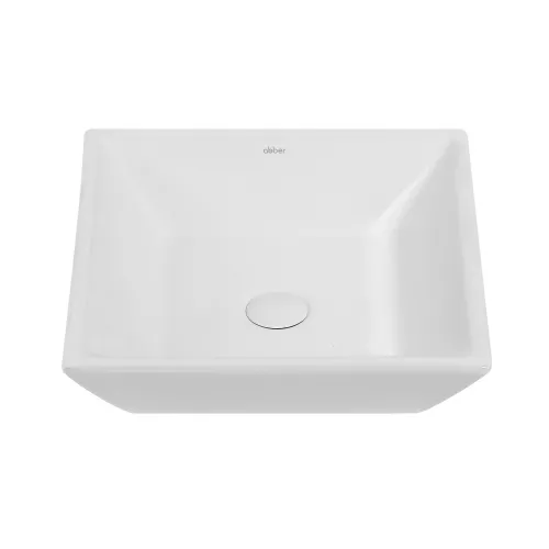 Раковина накладная ABBER Rechteck AC2214 белая, Выбрать цвет: Белый, изображение 3