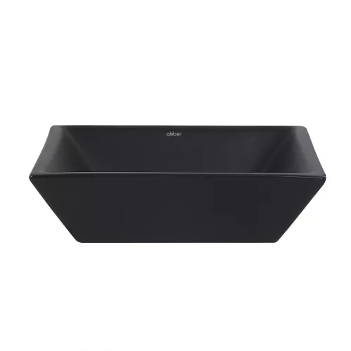 Раковина накладная ABBER Rechteck AC2214MB черная матовая, Выбрать цвет: Черный матовый, изображение 2