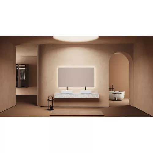 Раковина накладная ABBER Rechteck AC2216 белая, изображение 2