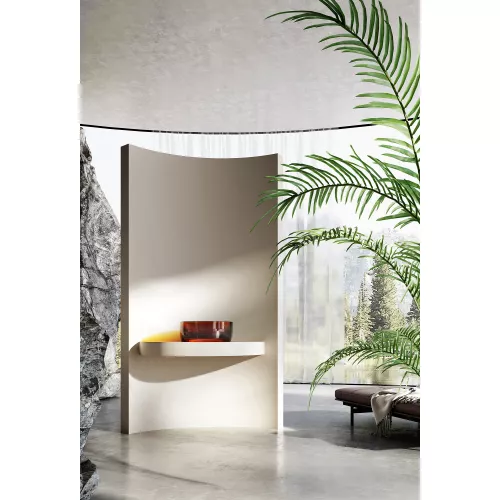 Раковина накладная прозрачная ABBER Kristall AT2804Opal, Выбрать цвет: Коричневый, изображение 3