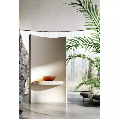 Раковина накладная прозрачная ABBER Kristall AT2806Opal, Выбрать цвет: Коричневый, изображение 3