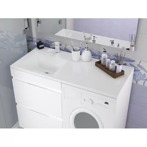 Умывальник ESTETUS Style Line Даллас левый/правый, Выбрать размер: 100*48, Ориентация: левая, изображение 2