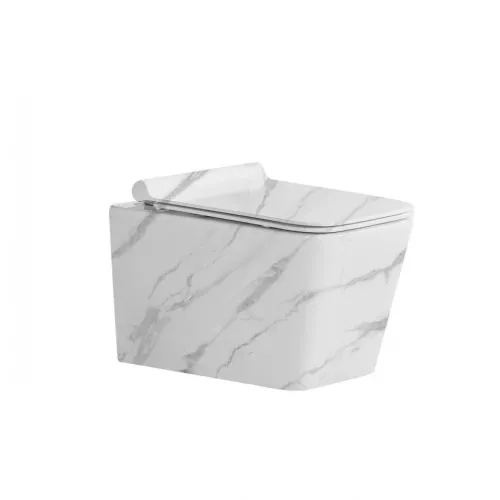 Унитаз подвесной Ceramalux 9004W, изображение 2