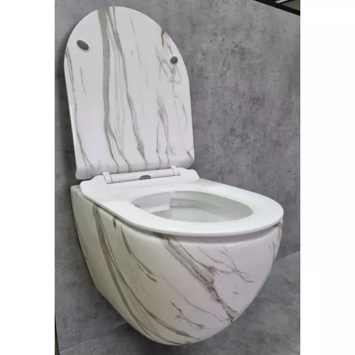 Унитаз подвесной Ceramalux 2213-K, изображение 4