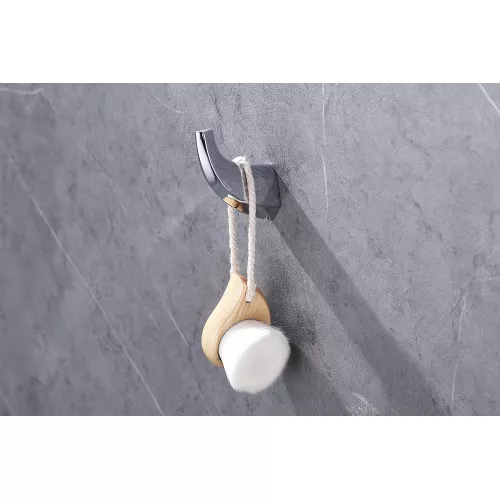 Крючок ABBER Nord AA1550 хром, Выбрать цвет: Хром, изображение 2