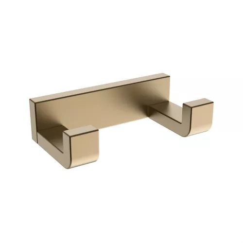 Крючок двойной ABBER Westen AA1750G золото матовое, Выбрать цвет: Золото матовое