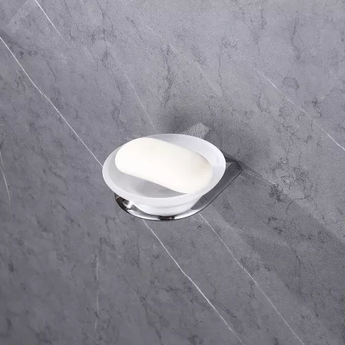 Мыльница ABBER Nord AA1558 хром, Выбрать цвет: Хром, изображение 2