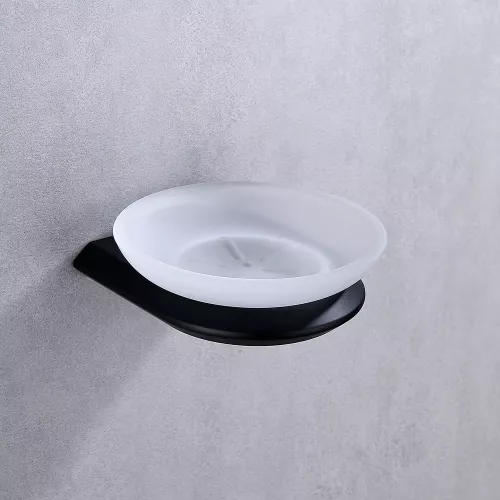 Мыльница ABBER Nord AA1558B черная матовая, Выбрать цвет: Черный матовый, изображение 2