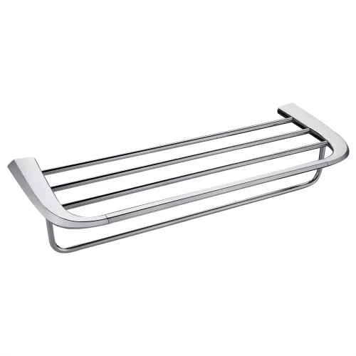 Полка для полотенец ABBER Nord AA1554 хром, Выбрать цвет: Хром