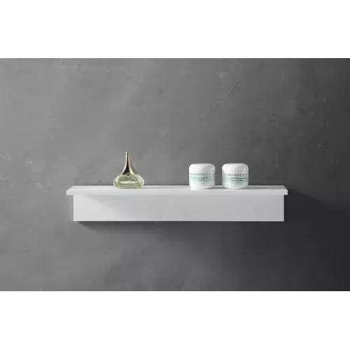 Полочка для ванной комнаты ABBER Stein AS1654 белая, Выбрать цвет: Белый, изображение 2