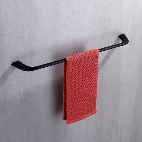 Полотенцедержатель ABBER Nord AA1552B черный матовый, Выбрать цвет: Черный матовый, изображение 2