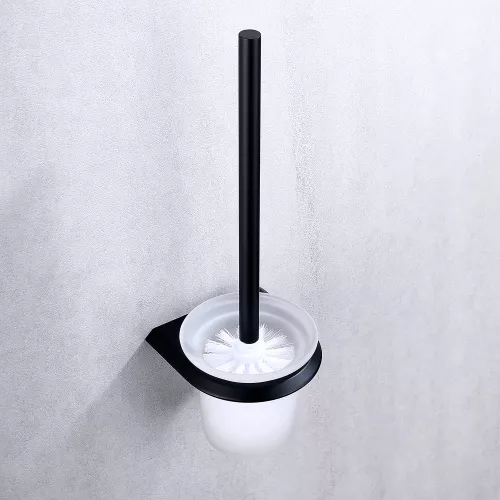 Щетка для туалета ABBER Nord AA1532B черный матовый, Выбрать цвет: Черный матовый, изображение 2