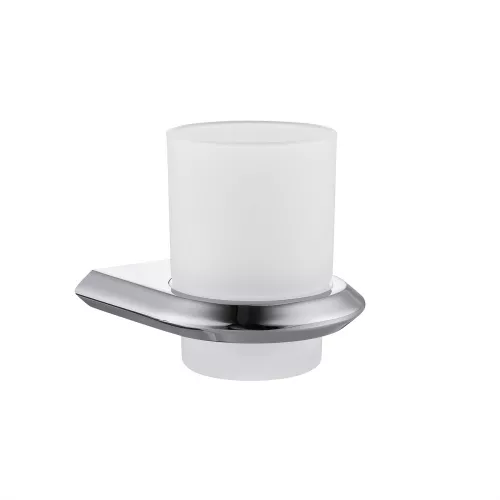 Стакан для зубных щеток ABBER Nord AA1556 хром, Выбрать цвет: Хром