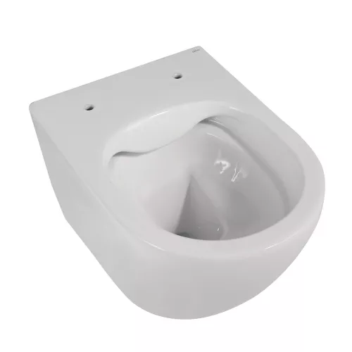 Унитаз ABBER Bequem AC1100 подвесной белый, безободковый, Выбрать цвет: Белый, изображение 2