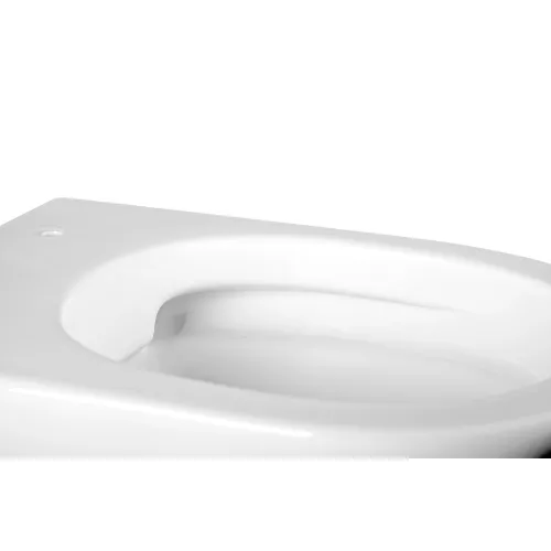 Унитаз ABBER Bequem AC1103 подвесной белый, безободковый, Выбрать цвет: Белый, изображение 5