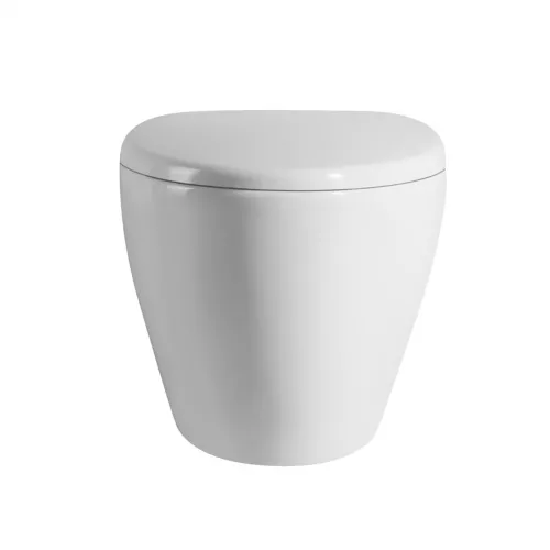 Унитаз ABBER Bequem AC1107P подвесной белый с импульсным смывом, изображение 6