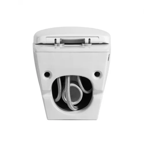 Унитаз ABBER Bequem AC1107P подвесной белый с импульсным смывом, изображение 8