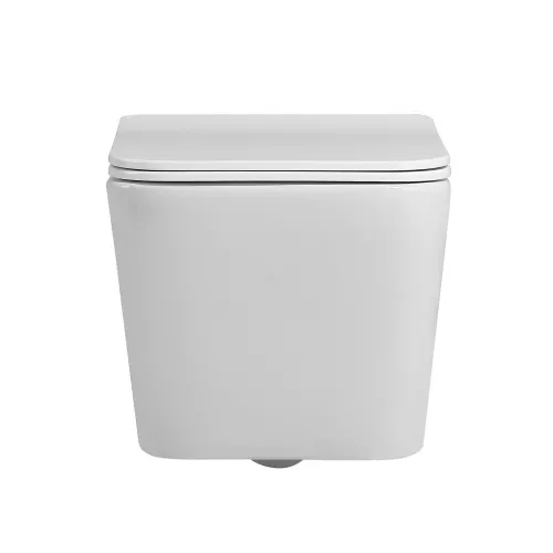 Унитаз ABBER Rechteck AC1201 подвесной белый, безободковый, Выбрать цвет: Белый, изображение 3