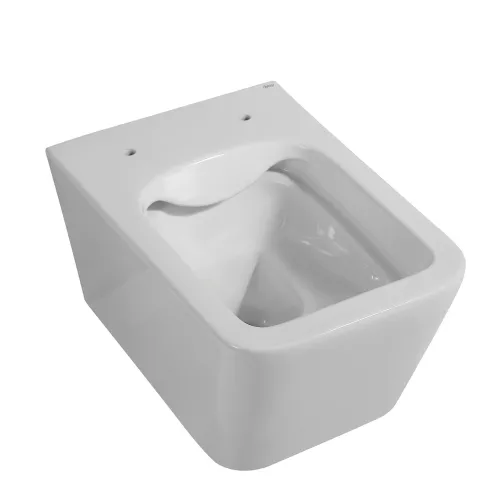 Унитаз ABBER Rechteck AC1201 подвесной белый, безободковый, Выбрать цвет: Белый, изображение 5