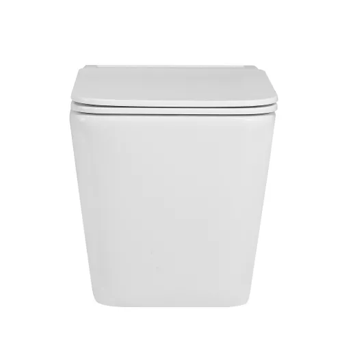 Унитаз ABBER Rechteck AC1202P подвесной белый с импульсным смывом, изображение 3