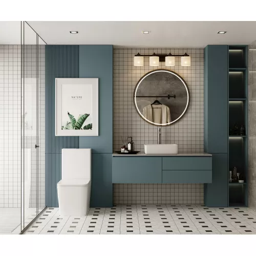 Унитаз ABBER Rechteck AC1210 компакт белый, безободковый, Выбрать цвет: Белый, изображение 2