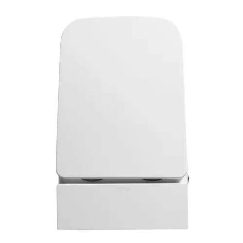 Унитаз ABBER Rechteck AC1212P приставной белый с импульсным смывом, изображение 5