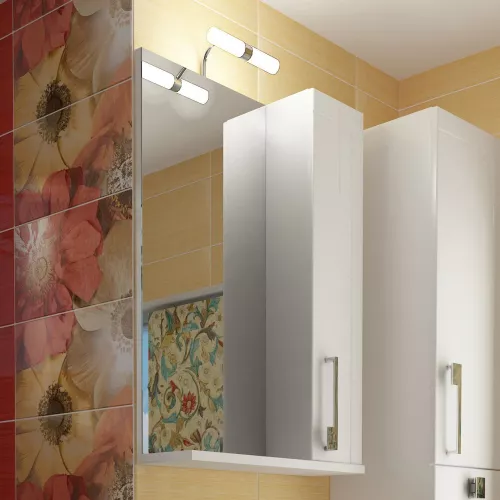 Зеркало-шкаф  Triton Диана 55 R с подсветкой, изображение 4