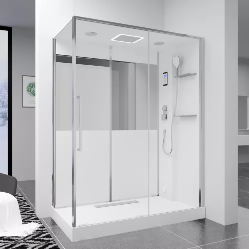 Душевая кабина с паром Black & White Galaxy G8890  85х160, изображение 2