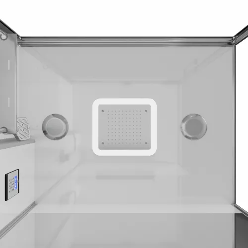 Душевая кабина Black&White Galaxy с паром G8898  90х115, изображение 4