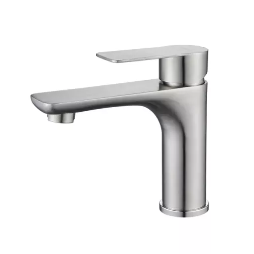 Смеситель для раковины  ACWEN 81193 матовый хром, Выбрать цвет: Матовый хром, изображение 15