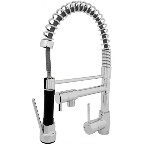 Смеситель для кухни ACWEN F85 с подключением к фильтру , с гибким изливом, душем, изображение 7