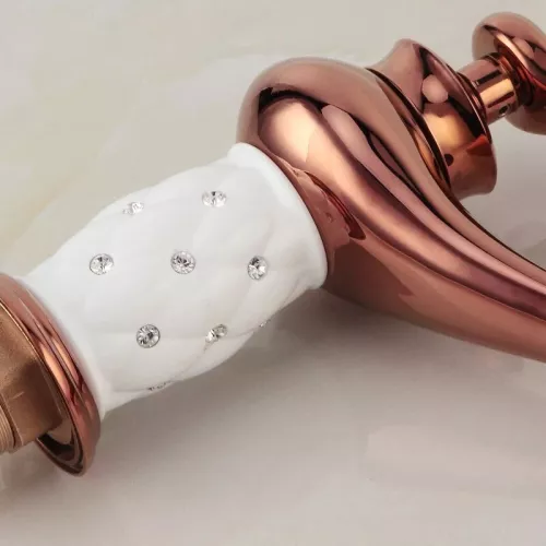 Смеситель для раковины ACWEN 22102019 красное золото, изображение 3