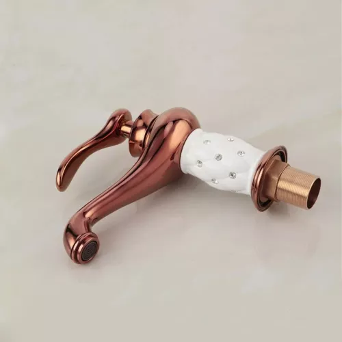 Смеситель для раковины ACWEN 22102019 красное золото, изображение 4