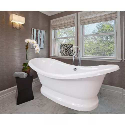 Эстет Ванна Бостон 180x74 (на подиуме) из искусственного камня, изображение 6