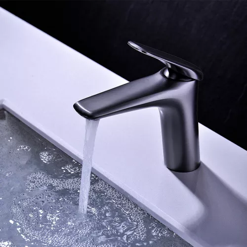 Смеситель для раковины Orans K-1056  Графит, изображение 3