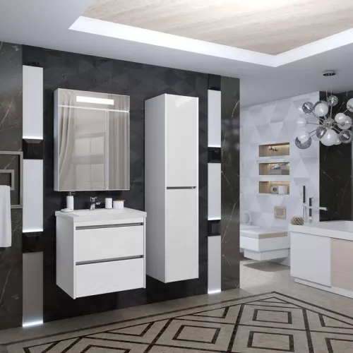 Зеркальный шкафчик OPADIRIS Фреш, Выбрать размер: 60, изображение 6