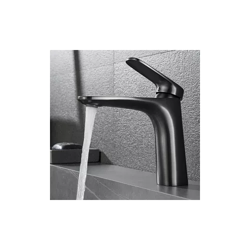 Смеситель для раковины Orans K-1056  Графит, изображение 4