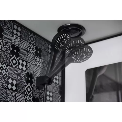 Душевая кабина квадратная c крышей ESB-90CKR/100CKR, Выбрать размер: 100х100, изображение 13