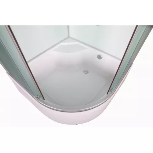 Душевая кабина ESBANO  , с крышей и высок. поддон EST-80CRB/ EST-90CRB/ EST-100CRB/ EST-110CRB, Цвет профиля: Хром, Выбрать размер: 80х80, изображение 4