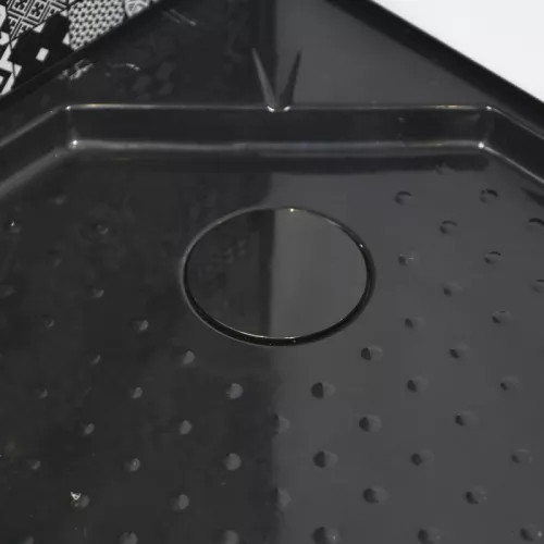 Душевая кабина квадратная c крышей ESB-90CKR/100CKR, Выбрать размер: 100х100, изображение 6