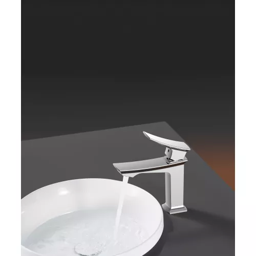 Смеситель для раковины ACWEN  PE-11100CP  хром, Выбрать цвет: Хром, изображение 8