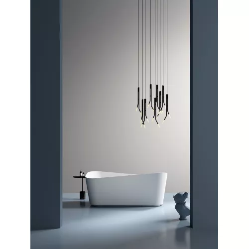 Ванна из искусственного камня ABBER Stein AS9609 белая матовая 170*75, изображение 4