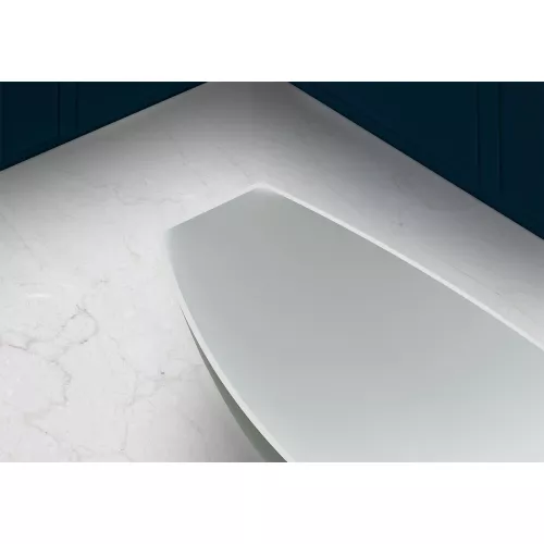 Ванна из искусственного камня ABBER Stein AS9610 белая матовая 180*80, изображение 5