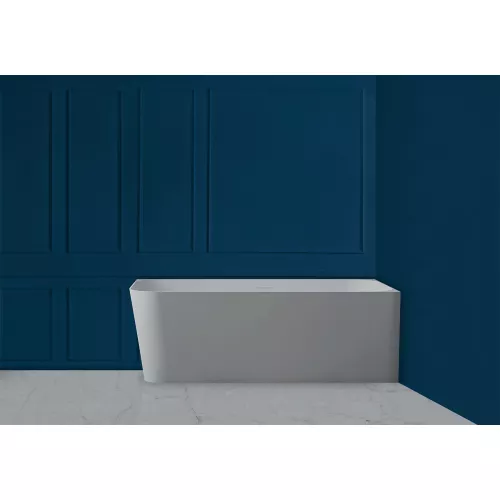 Ванна из искусственного камня ABBER Stein AS9621-1.7 L/R белая матовая 170х75, Ориентация: правая, изображение 2