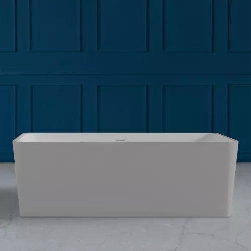 Ванна из искусственного камня ABBER Stein AS9623 белая матовая 170*80