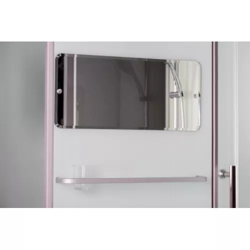 Душевая кабина прямоугольная с крышей EST-129CKR/EST-108CKR/EST-118CKR, Цвет профиля: Хром, Выбрать размер: 120х90, изображение 3