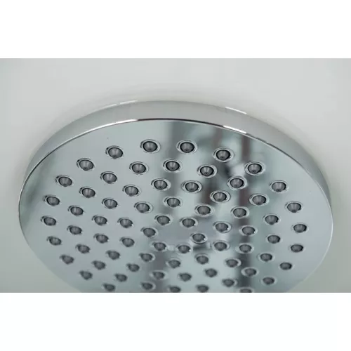 Душевая полукруглая кабина с крышей EST-80CR/EST-90CR/EST-100CR/EST-110CR, Цвет профиля: Хром, Выбрать размер: 90х90, изображение 20